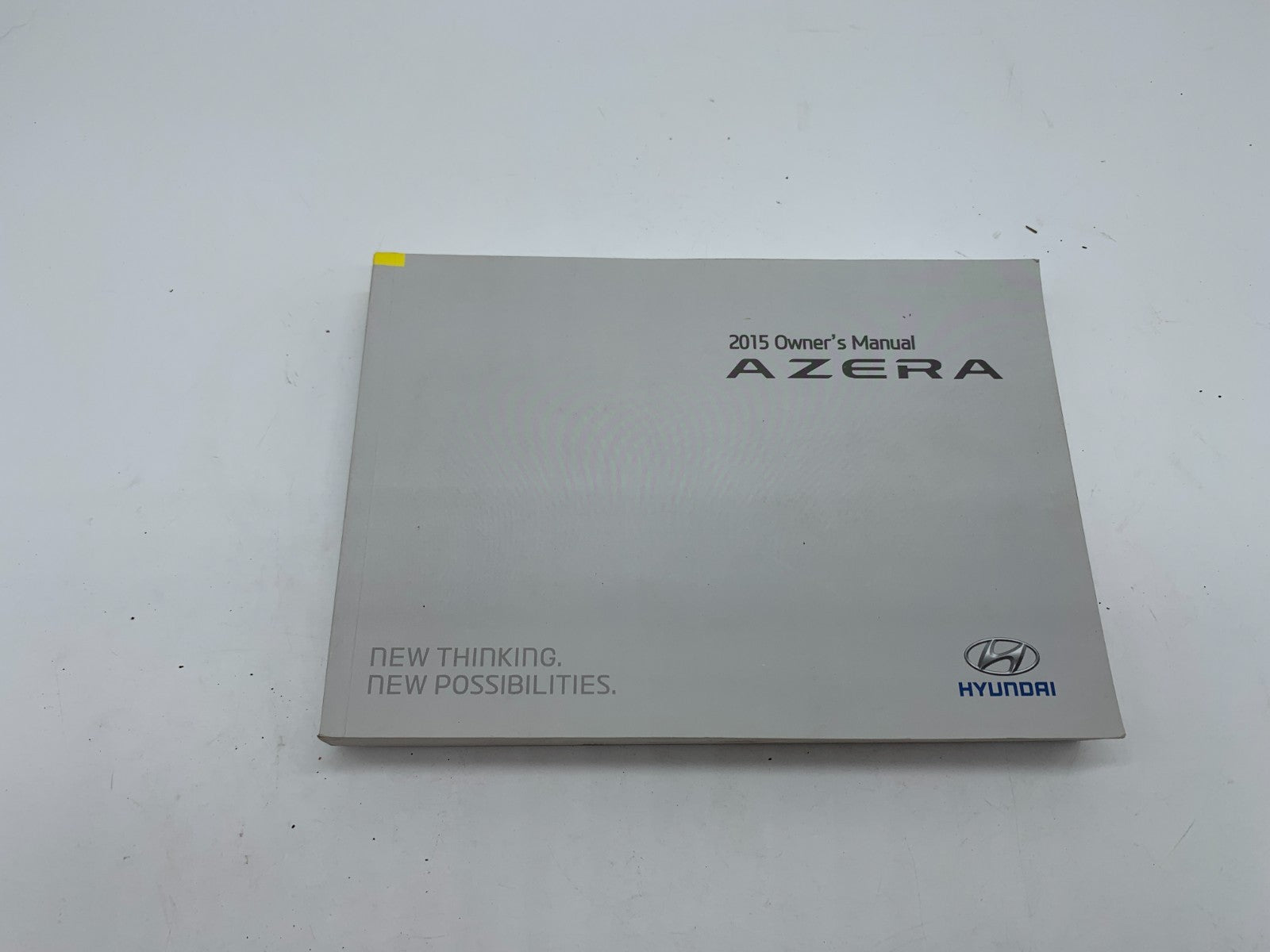 2015 Hyundai Azera Owners Manual Set with Case OEM