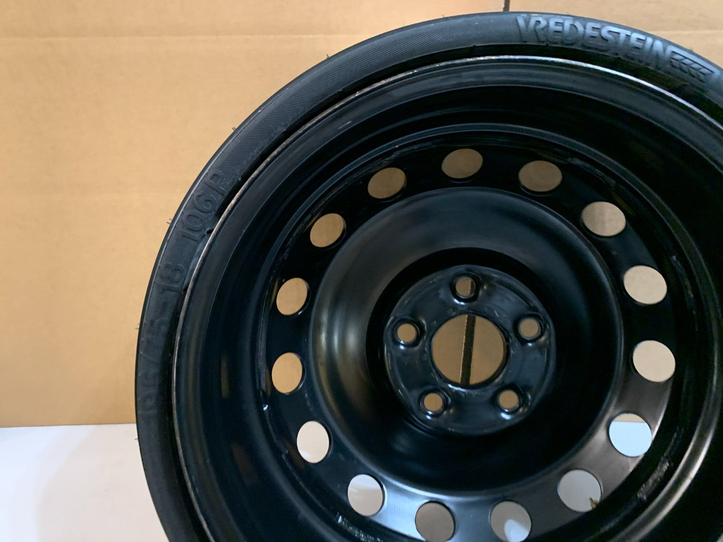 2008-2011 Porsche Cayenne 18" Spare Tire Compact Donut T195/75-18 Vredestein OEM