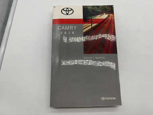 2018 Toyota Camry Owners Manual Set with Case OEM B04B17001