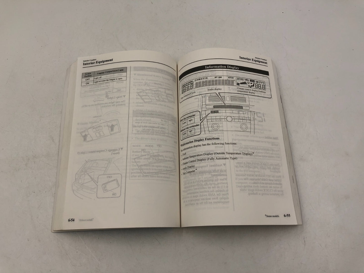 2007 Mazda 3 Owners Manual OEM D03B32063