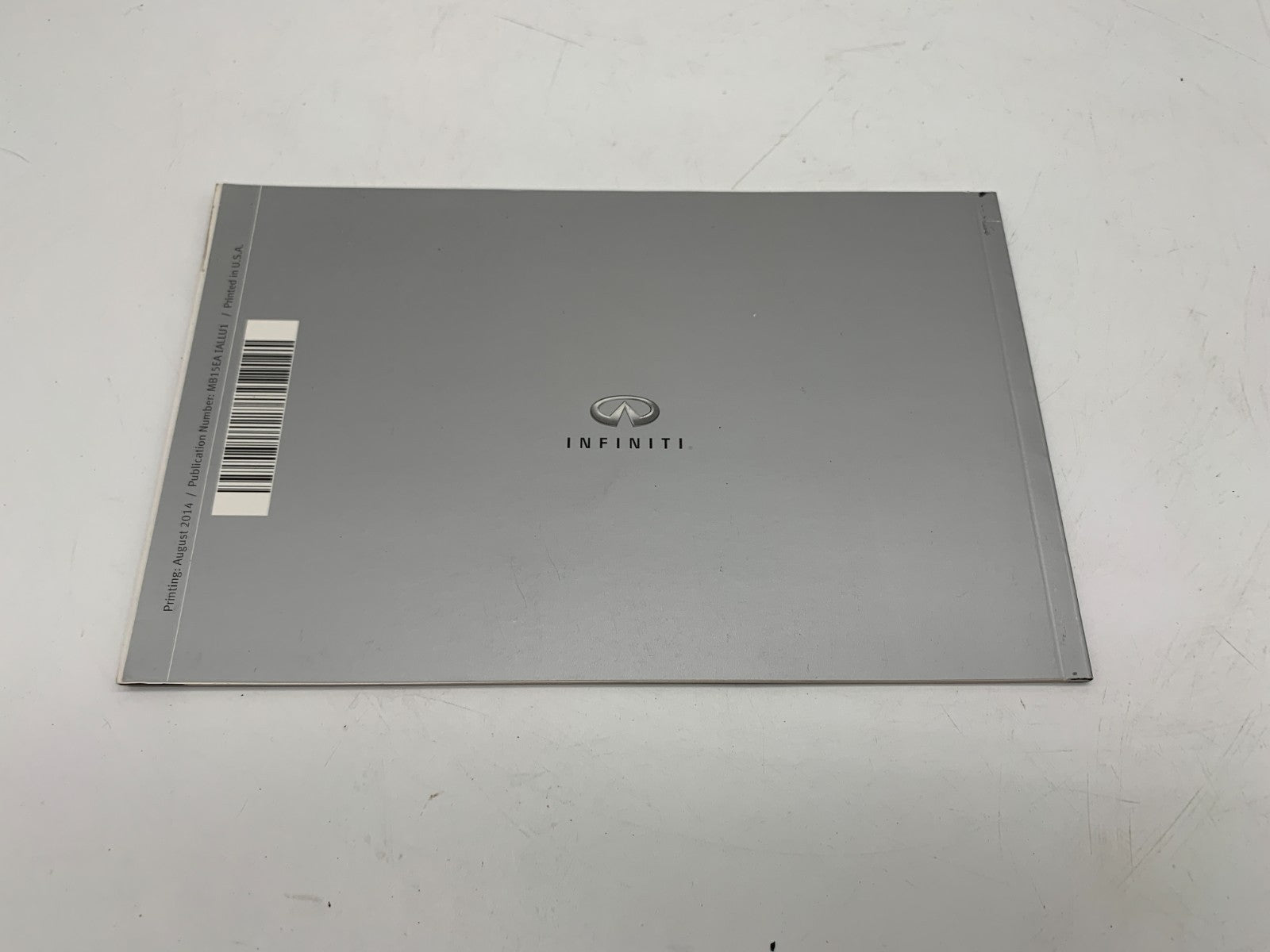 2015 Infiniti Q40 Q 40 Owners Manual Set OEM A01B01016