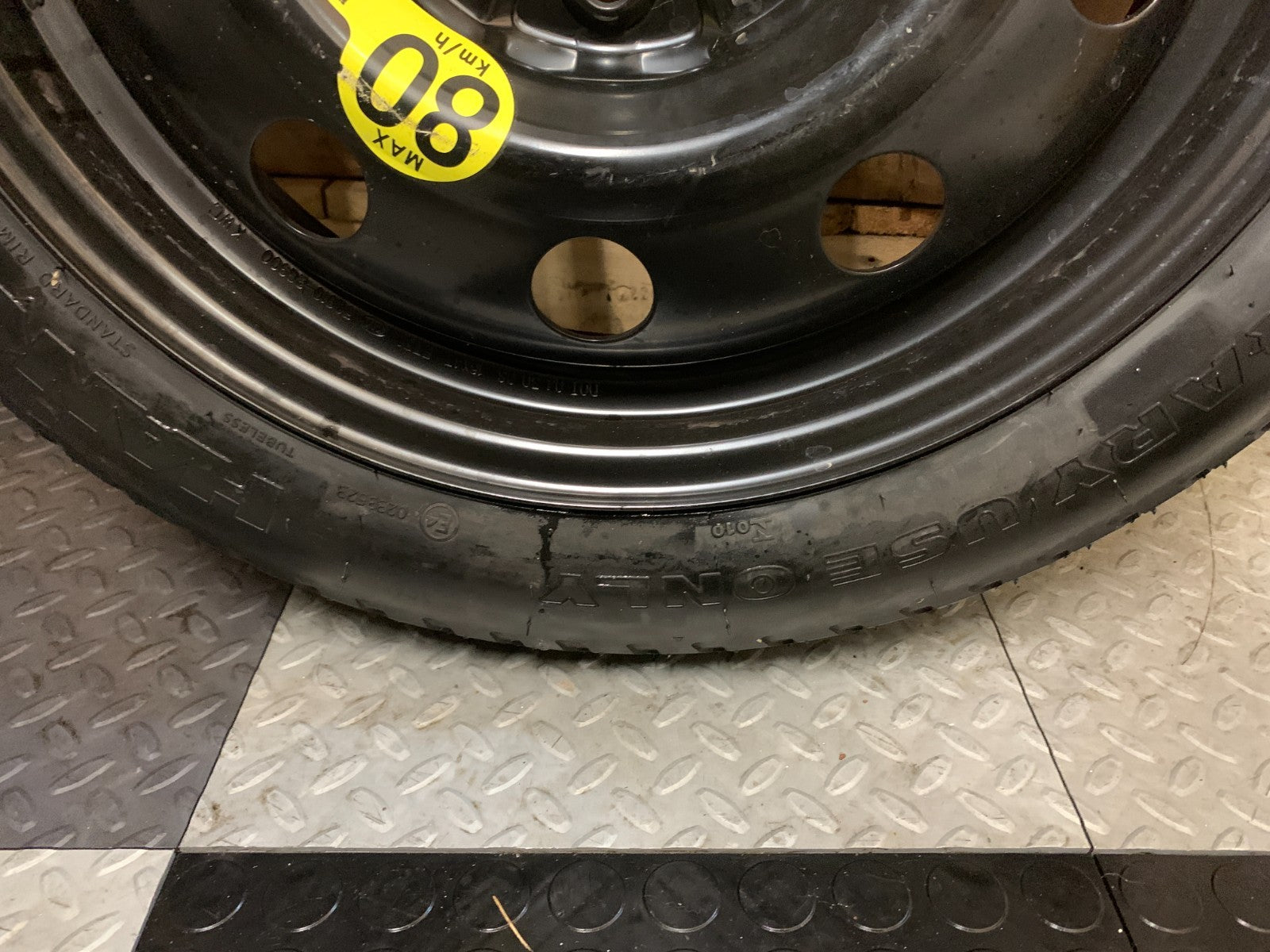 2015-2025 Hyundai Elantra 16" Spare Tire Compact Donut T125/80D16 97M Hankook