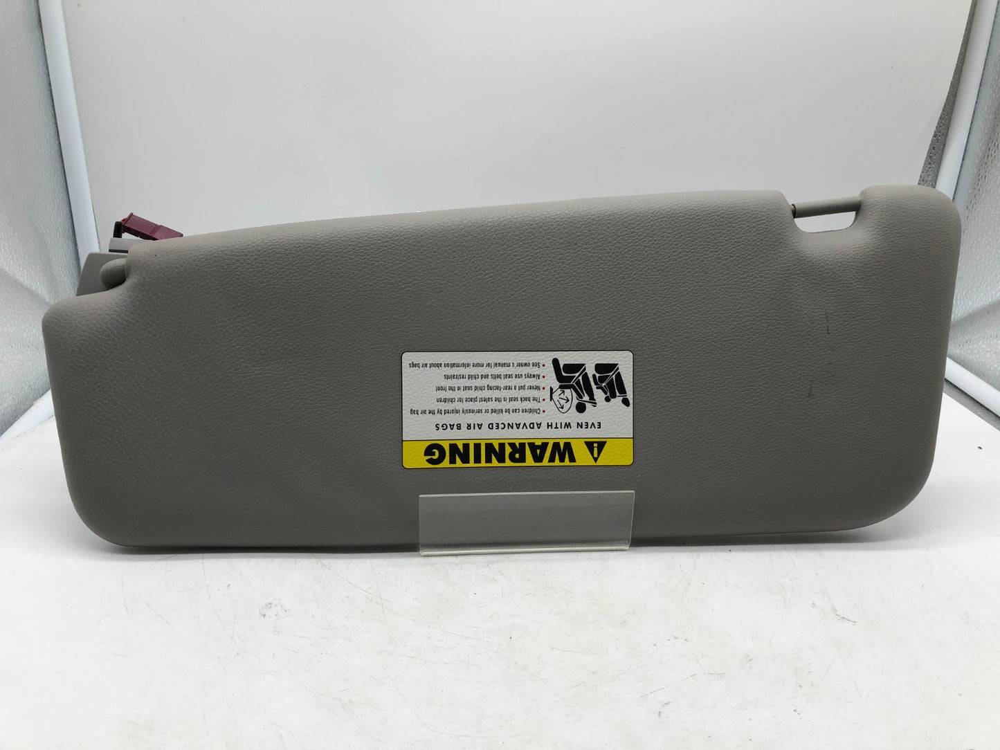 2008-2010 BMW 528i Passenger Sun Visor Gray Illuminated OEM B01B35002