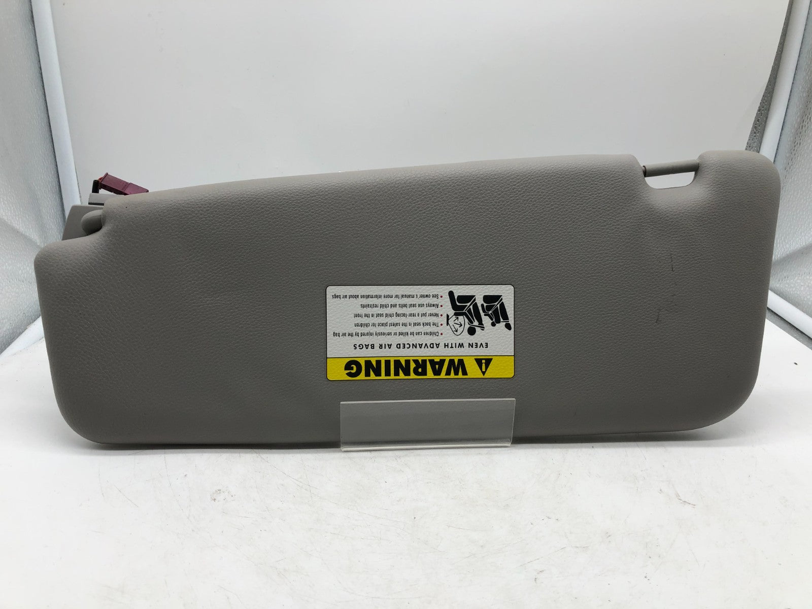 2008-2010 BMW 528i Passenger Sun Visor Gray Illuminated OEM B01B35002