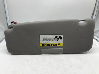 2008-2010 BMW 528i Passenger Sun Visor Gray Illuminated OEM B01B35002