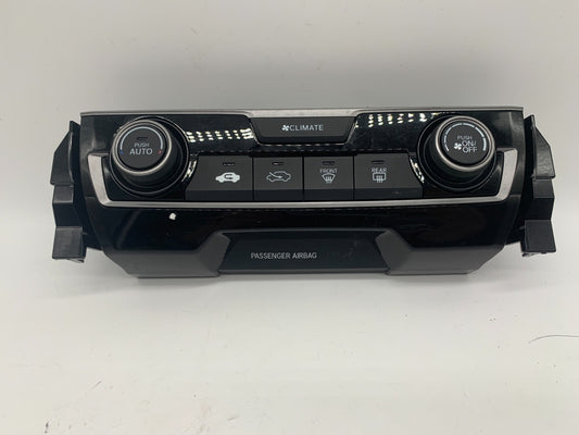 2017-2021 Honda Civic Climate Control AC Heater Temperature 79600TBAA332M1