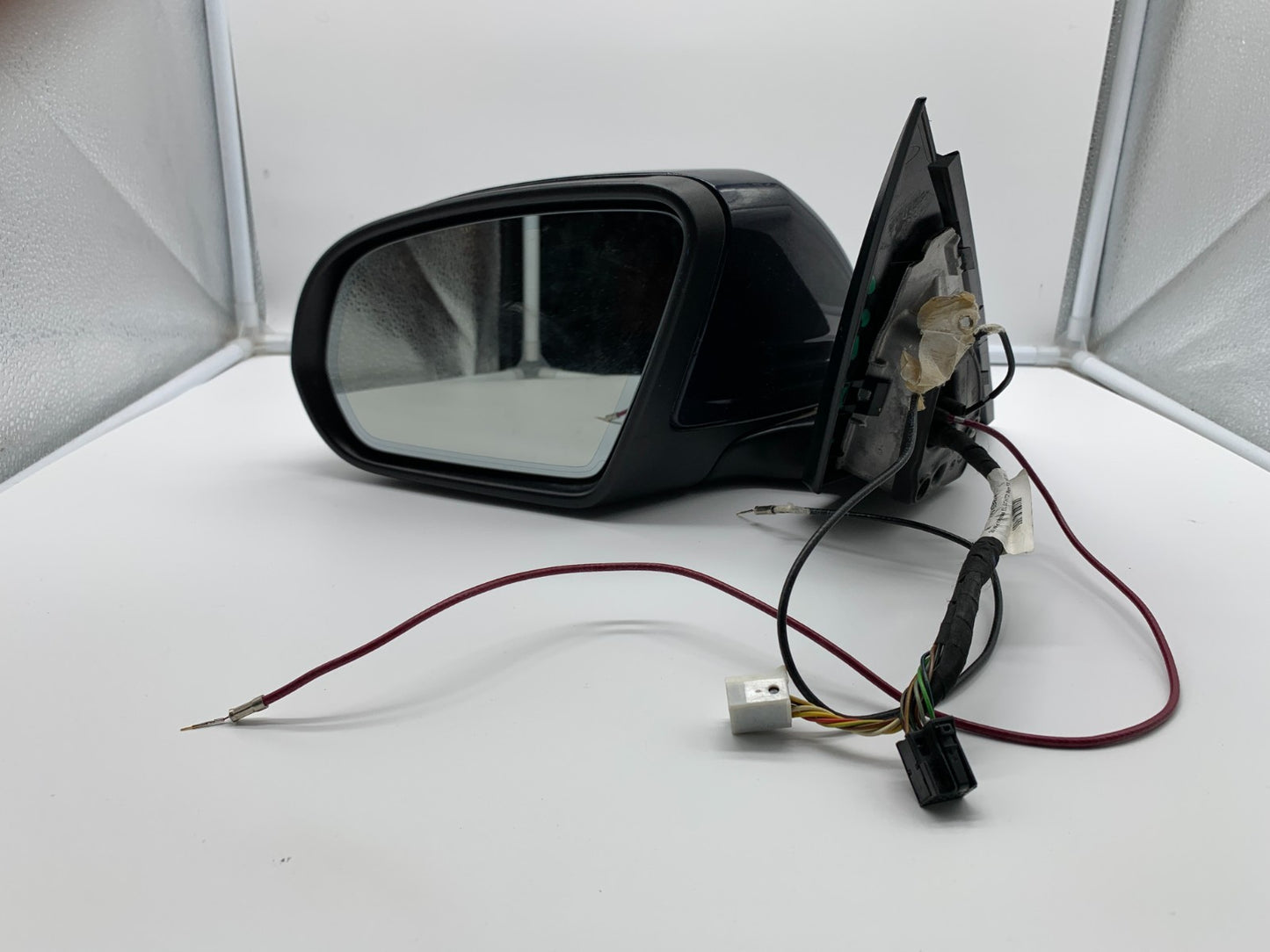2015-2016 Mercedes-Benz C300 Driver Side View Power Door Mirror Blue B01B48043