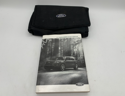 2017 Ford Explorer Owners Manual Set with Case OEM D01B11006