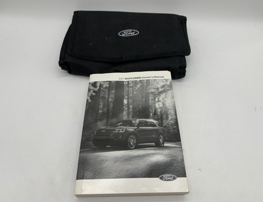 2017 Ford Explorer Owners Manual Set with Case OEM D01B11006