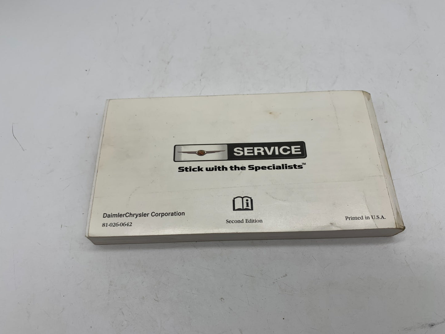 2006 Chrysler Pacifica Owners Manual with Case OEM A01B01010