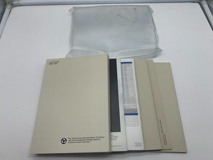 2021 Hyundai Elantra Owners Manual Set with Case OEM C02B47010