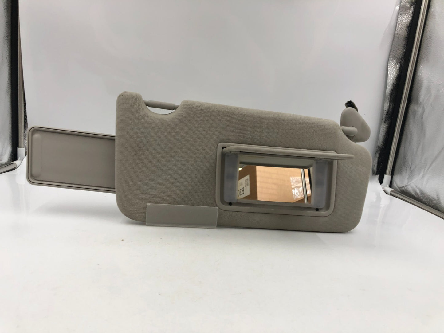 2010-2014 Subaru Legacy Passenger Sun Visor Gray Illuminated OEM B03B12051