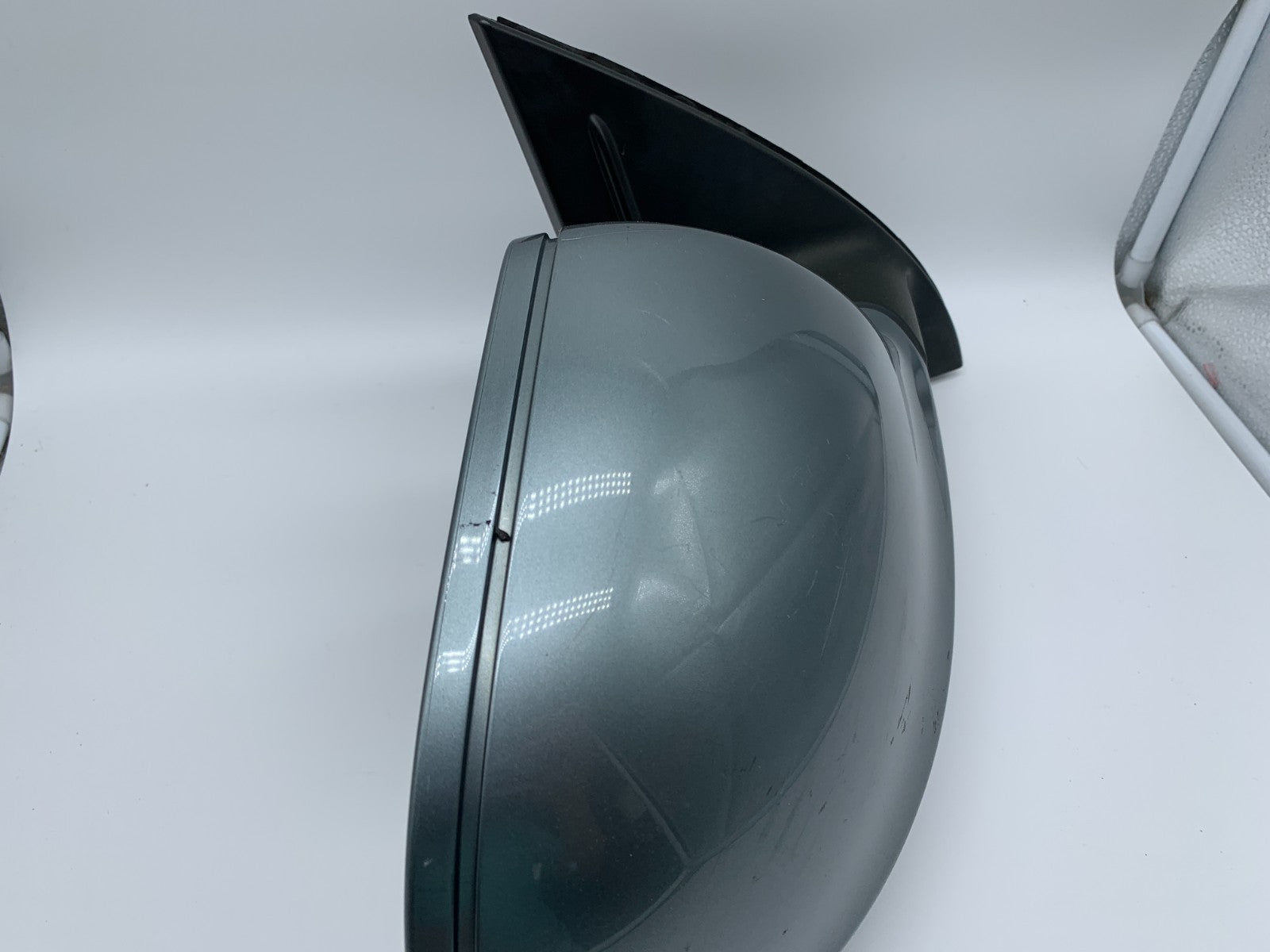 2007-2009 Audi Q7 Passenger Side View Power Door Mirror Blue OEM BSA C04B40008