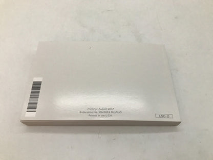 2018 Infiniti QX60 QX 60 Owners Manual Set with Case OEM B04B34019