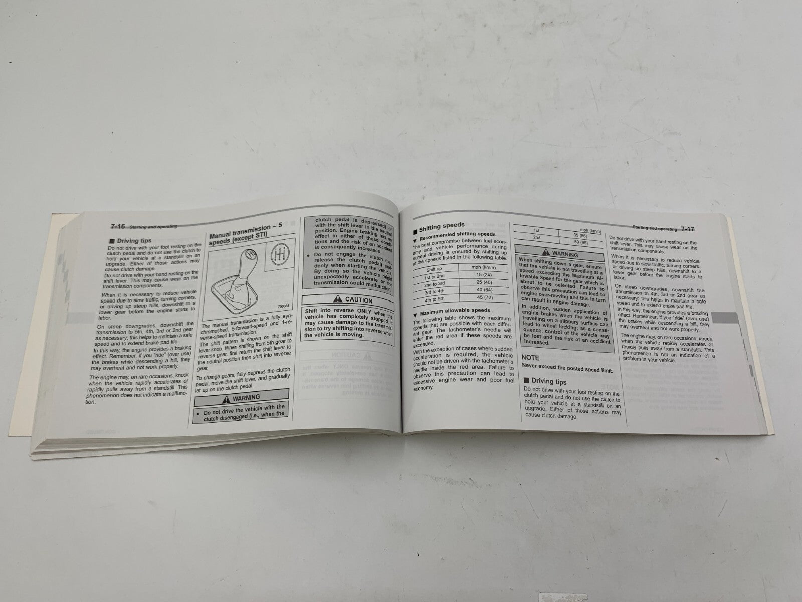 2013 Subaru Impreza WRX STI Owners Manual OEM B02B26053