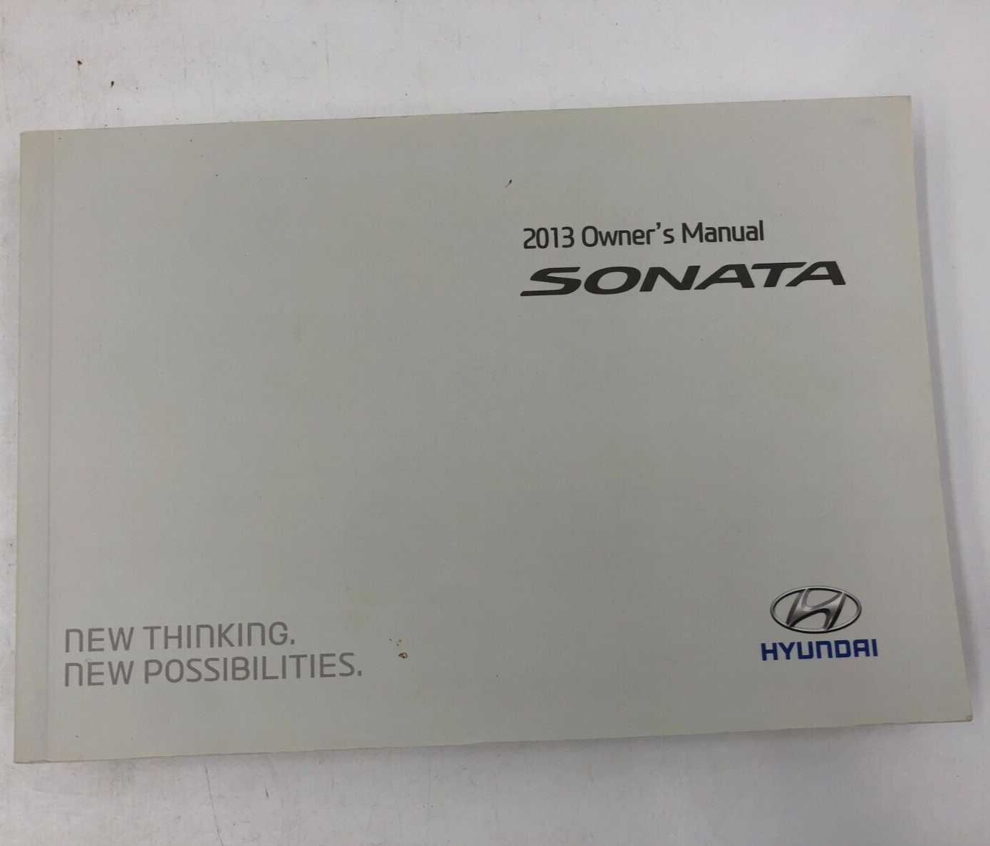 2013 Hyundai Sonata Owners Manual OEM A01B21008