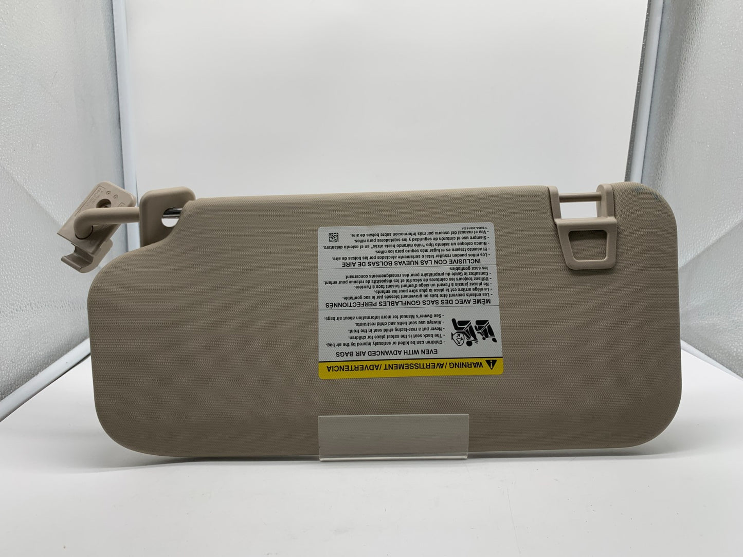 2020 Ford Escape Passenger Sun Visor Gray OEM A04B08017