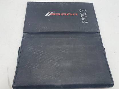 Dodge Owners Manual Case Only OEM A02B21042