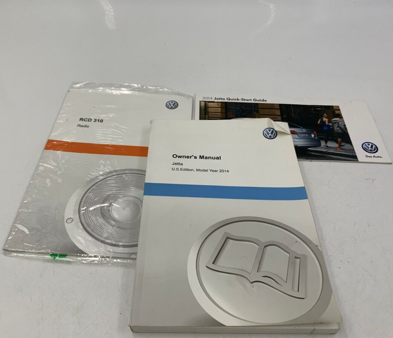 2014 Volkswagen Jetta GLI Owners Manual Set OEM D01B48004