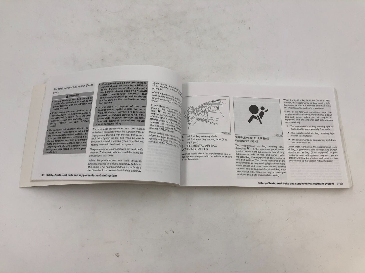 2006 Nissan Altima Owners Manual OEM C03B68014