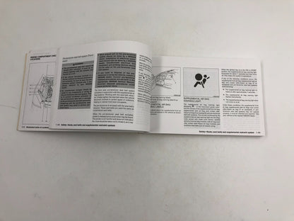 2006 Nissan Altima Owners Manual OEM D04B46058