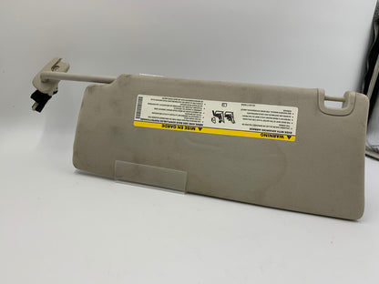 2014-2018 Jeep Grand Cherokee Passenger Sun Visor Gray Illuminated OEM E01B27026
