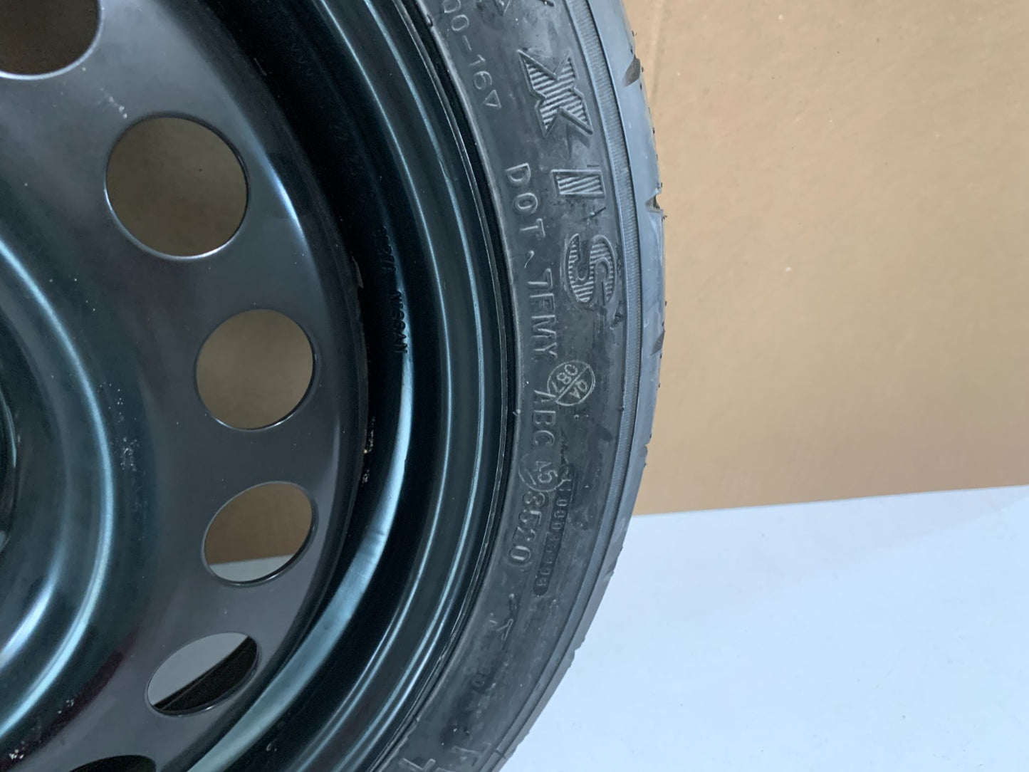 2020-2025 Nissan Sentra 16" Spare Tire Wheel Compact Donut T125/70D16