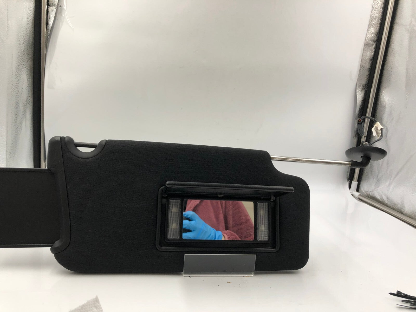 2015-2022 Dodge Charger Passenger Sun Visor Black Illuminated OEM A02B24065