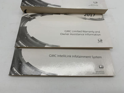 2017 GMC Acadia Owners Manual Set OEM B04B25009