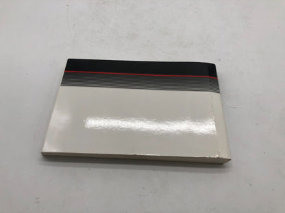 2003 Pontiac Vibe Owners Manual with Case OEM A01B02005