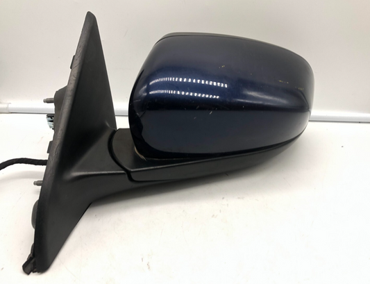 2017-2023 Jeep Compass Driver Side View Power Door Mirror Blue BSA OEM D02B03004