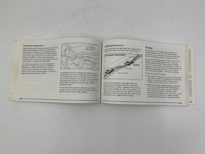 2001 Buick LeSabre Owners Manual OEM C02B36079
