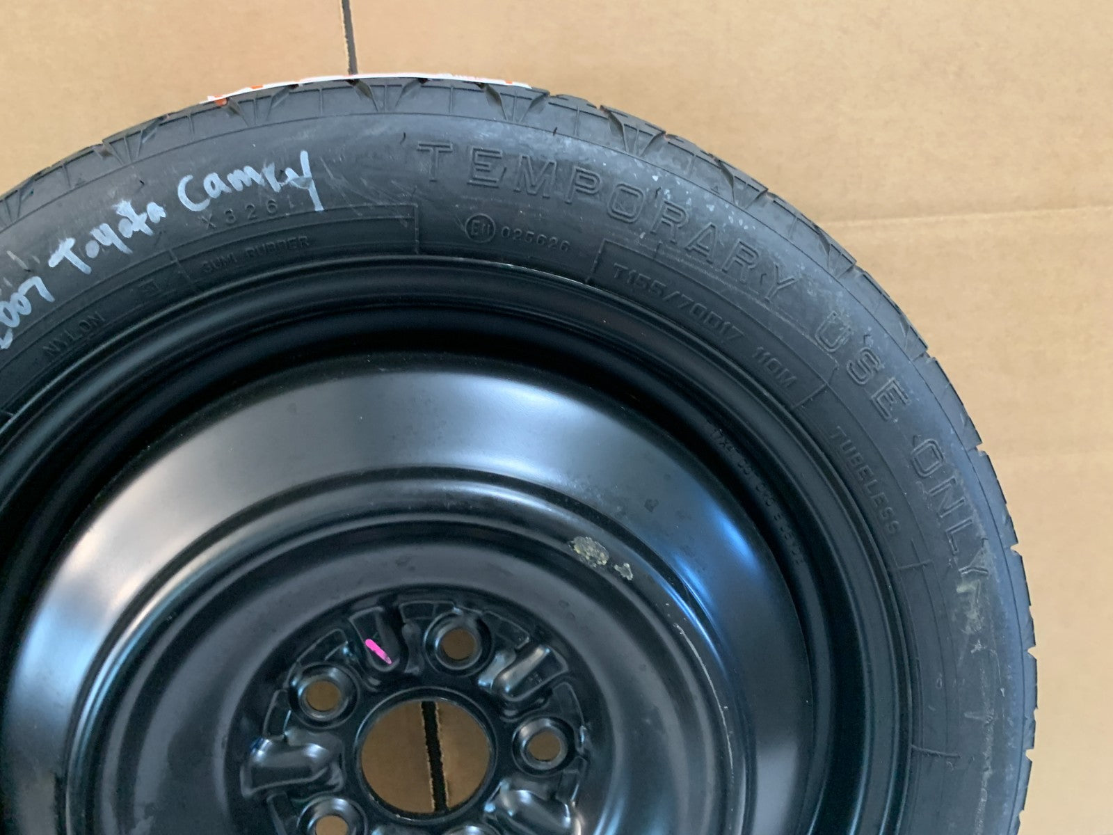 2007-2017 Toyota Camry 17" Spare Tire Wheel Compact Donut T155/70D17 OEM