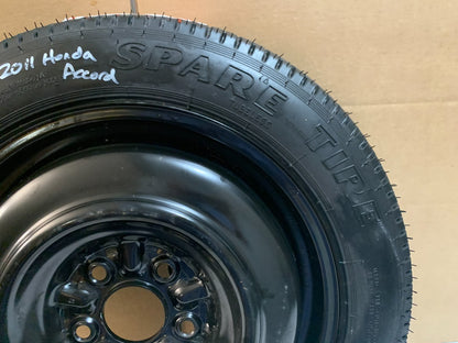 2008-2012 Honda Accord 16" Spare Tire Wheel Compact Donut T135/80D16 Emergency
