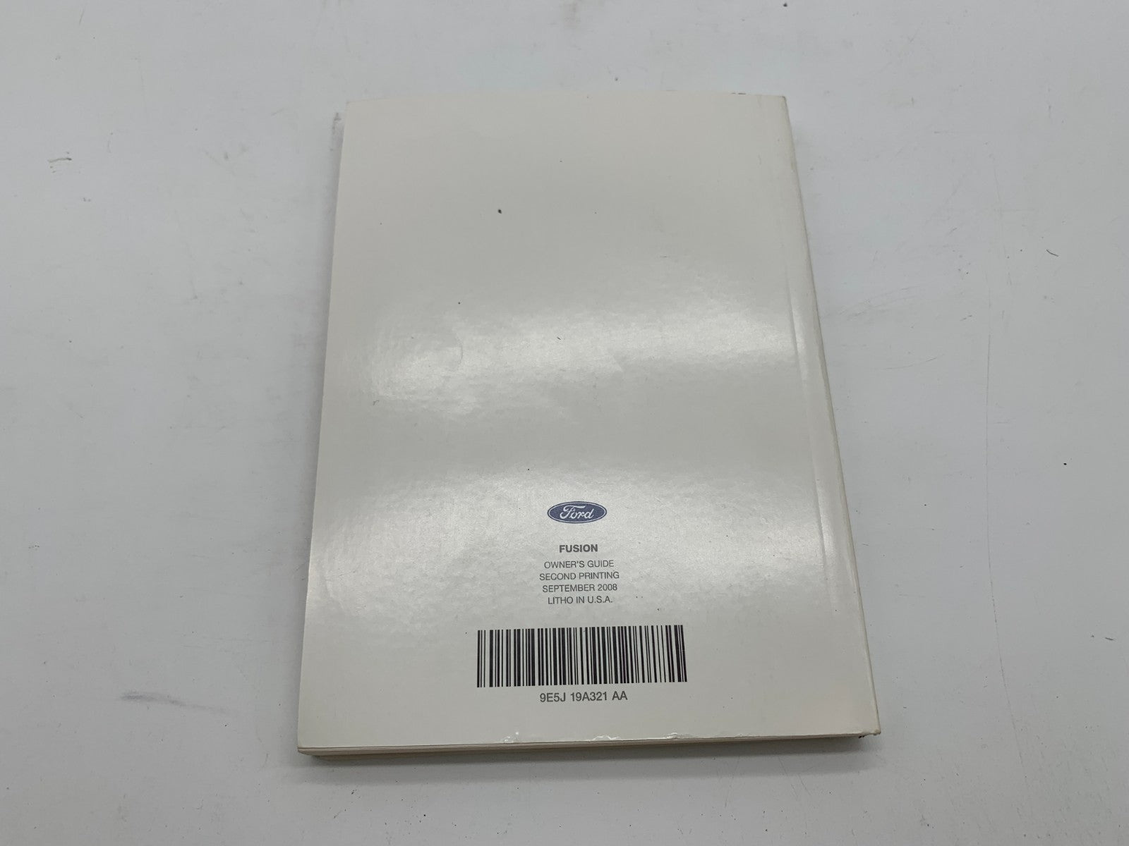 2009 Ford Fusion Owners Manual Set with Case OEM B03B12061