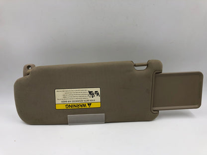 2011-2015 Kia Sorento Passenger Sun Visor Beige OEM D02B54022