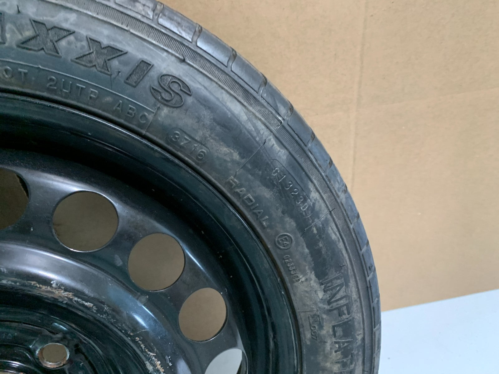 2004-2012 Chevrolet Malibu 16" Spare Tire Compact Donut T125/80R16