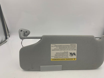 2005-2007 Ford Freestyle Passenger Sun Visor Gray Illuminated OEM D01B68004