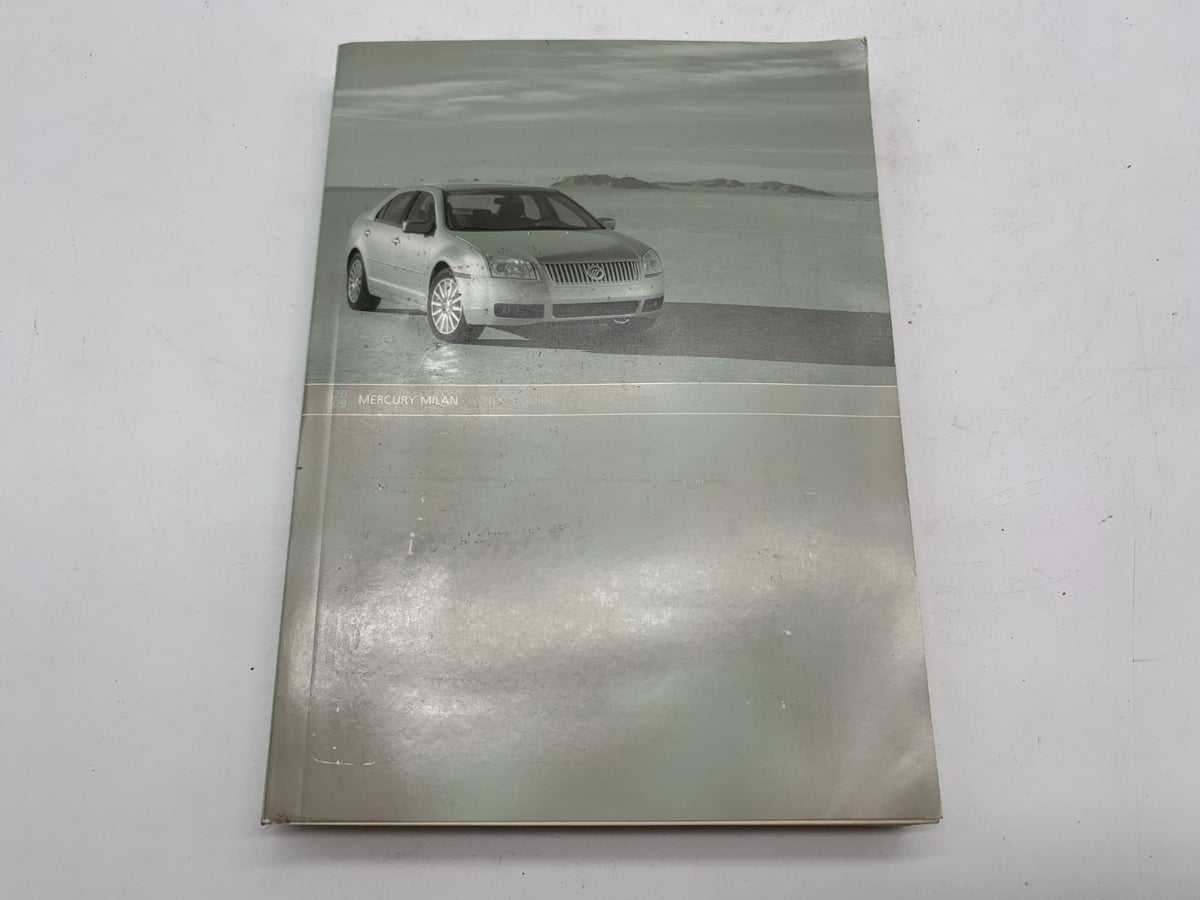 2009 Mercury Milan Owners Manual Set with Case OEM