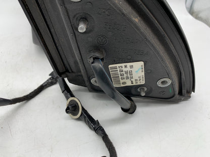 2009-2012 Volkswagen EOS Driver Side View Power Door Mirror Red OEM A04B32003