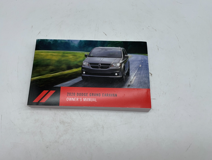2020 Dodge Caravan Owners Manual OEM B03B51011
