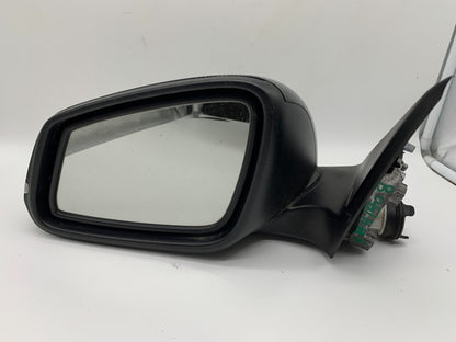 2013-2018 BMW 328i Driver Side View Power Door Mirror Black OEM C02B30066