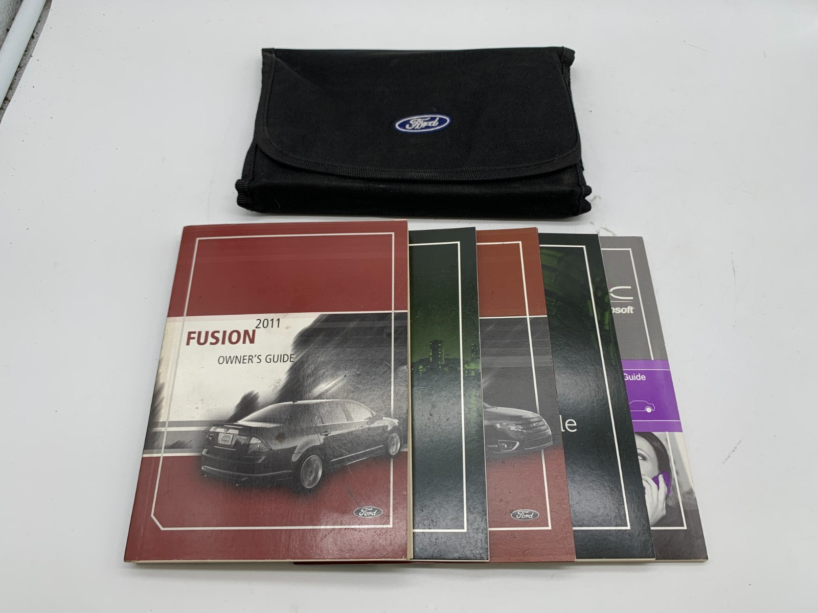 2011 Ford Fusion Owners Manual Set with Case OEM D03B68006