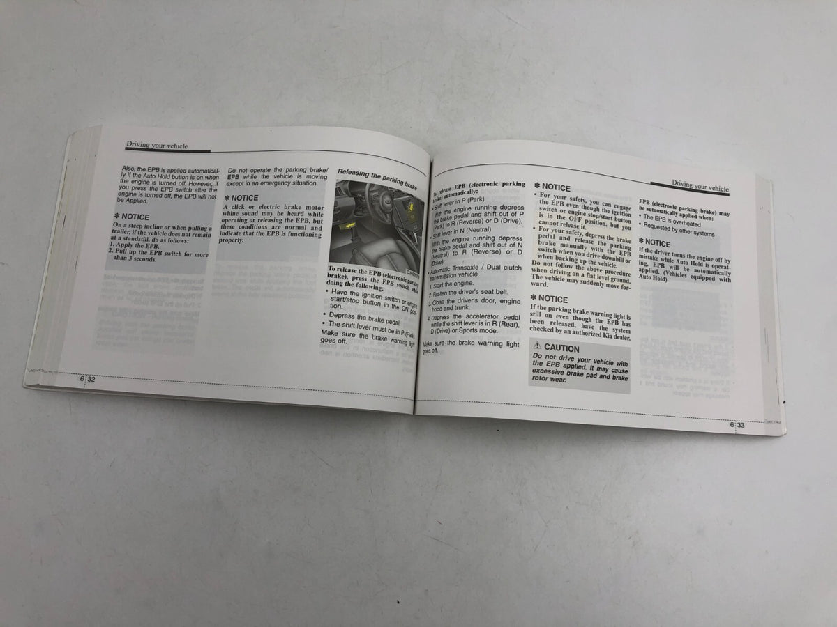 2016 Kia Optima Owners Manual Set with Case OEM D03B27020