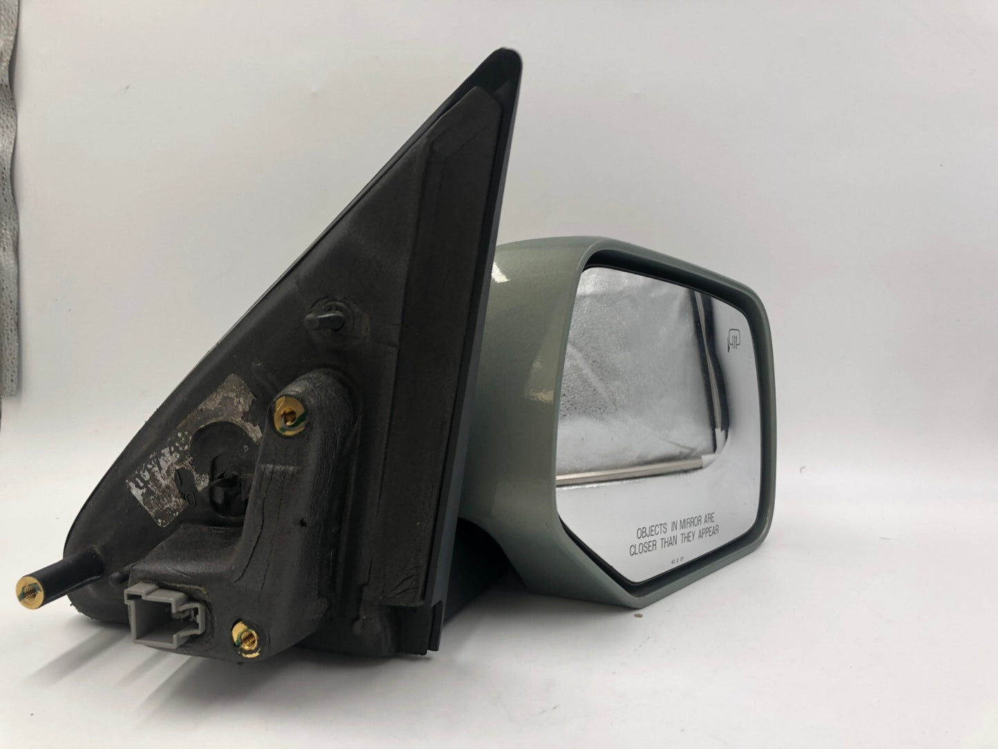 2008-2009 Mercury Mariner Passenger Side View Power Door Mirror Green E03B38038