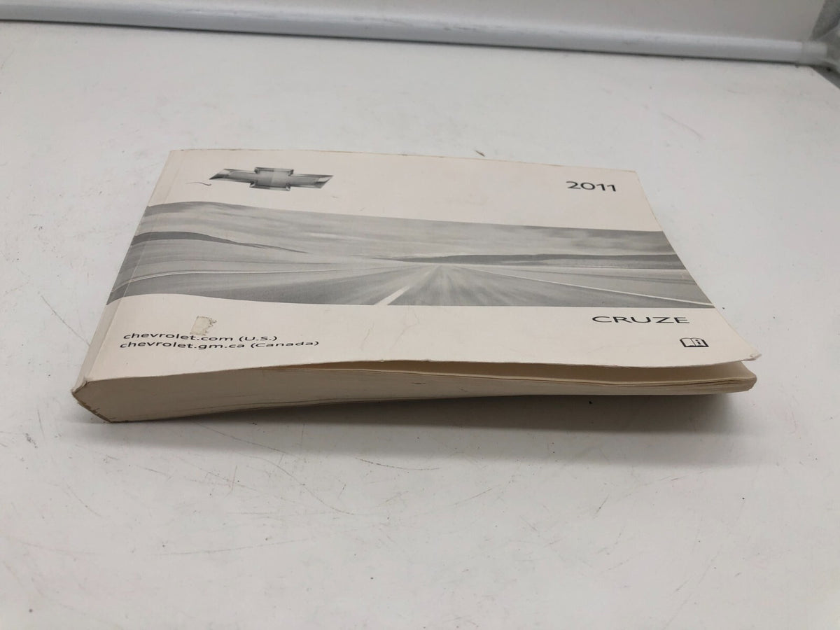 2011 Chevrolet Cruze Owners Manual OEM B03B44013