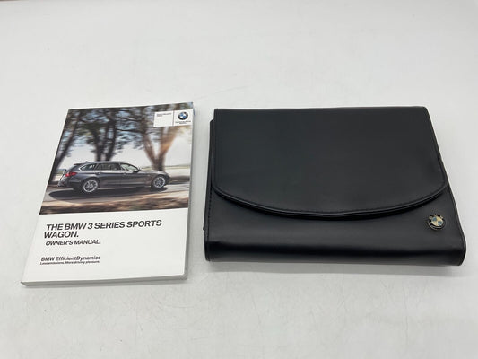 2014 BMW 3 Series Sports Wagon Owners Manual Set with Case OEM C02B26032