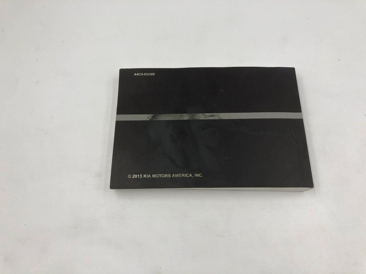 2013 Kia Optima Owners Manual OEM C04B26076