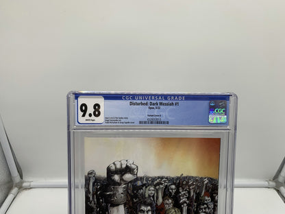Disturbed Dark Messiah #1 CGC 9.8 Todd McFarlane Greg Capullo Cover