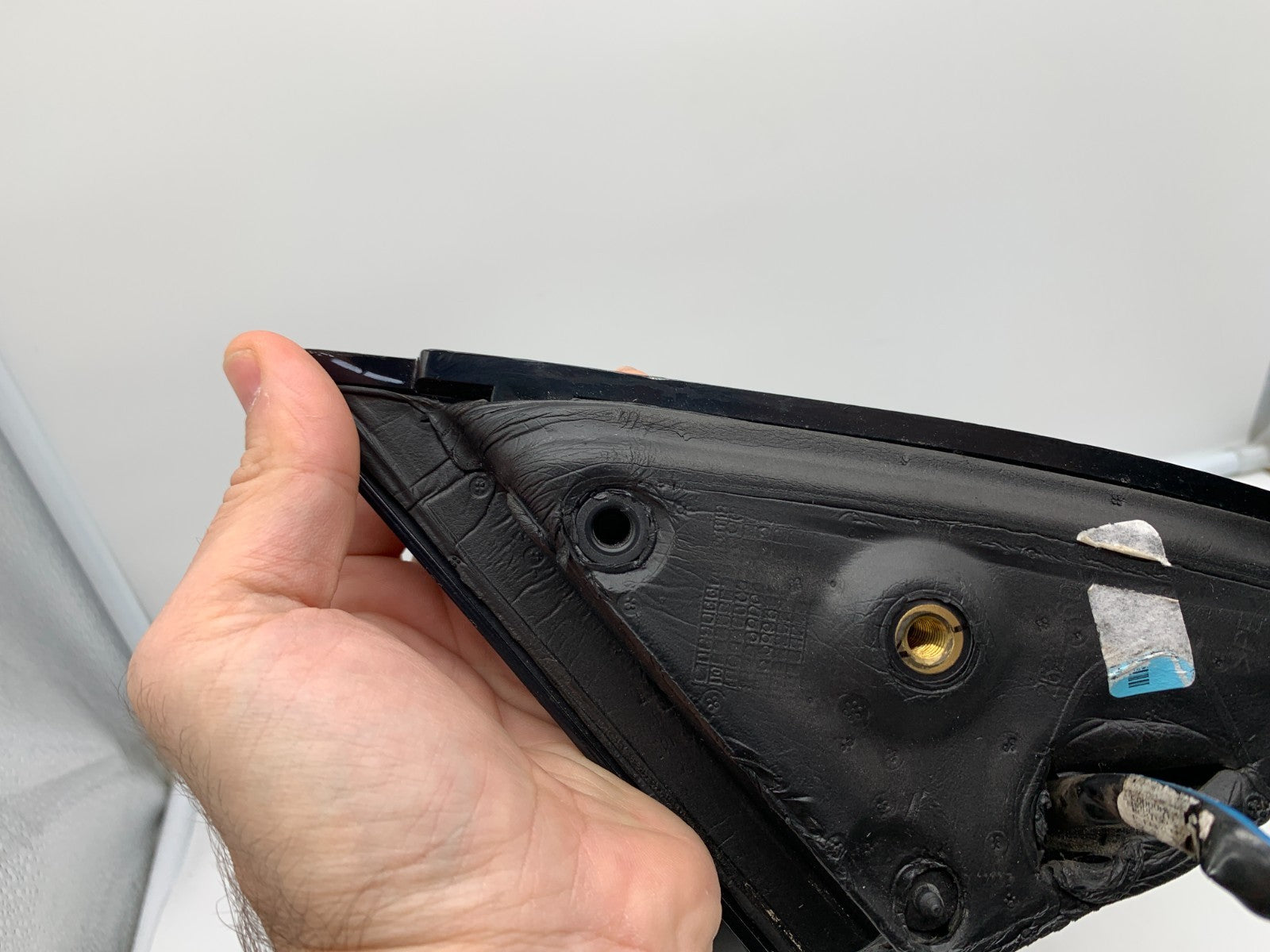 2011-2014 Volkswagen Jetta Driver Side View Power Door Mirror Silver OEM